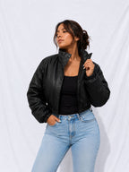 Chaqueta Cuero Nuve