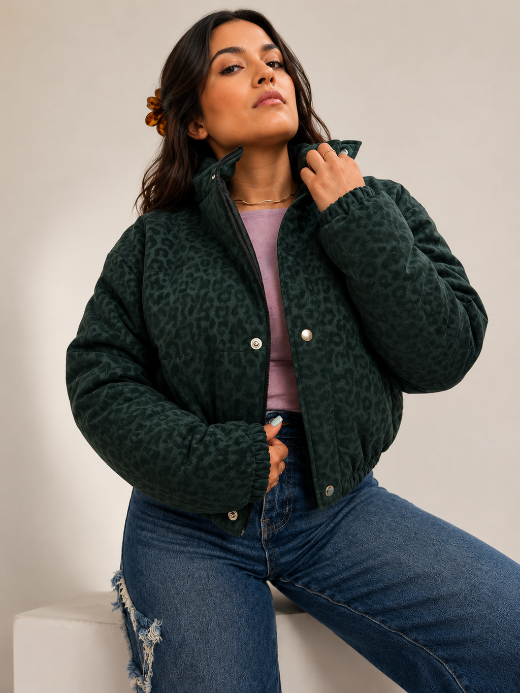 Chaqueta Animal Print