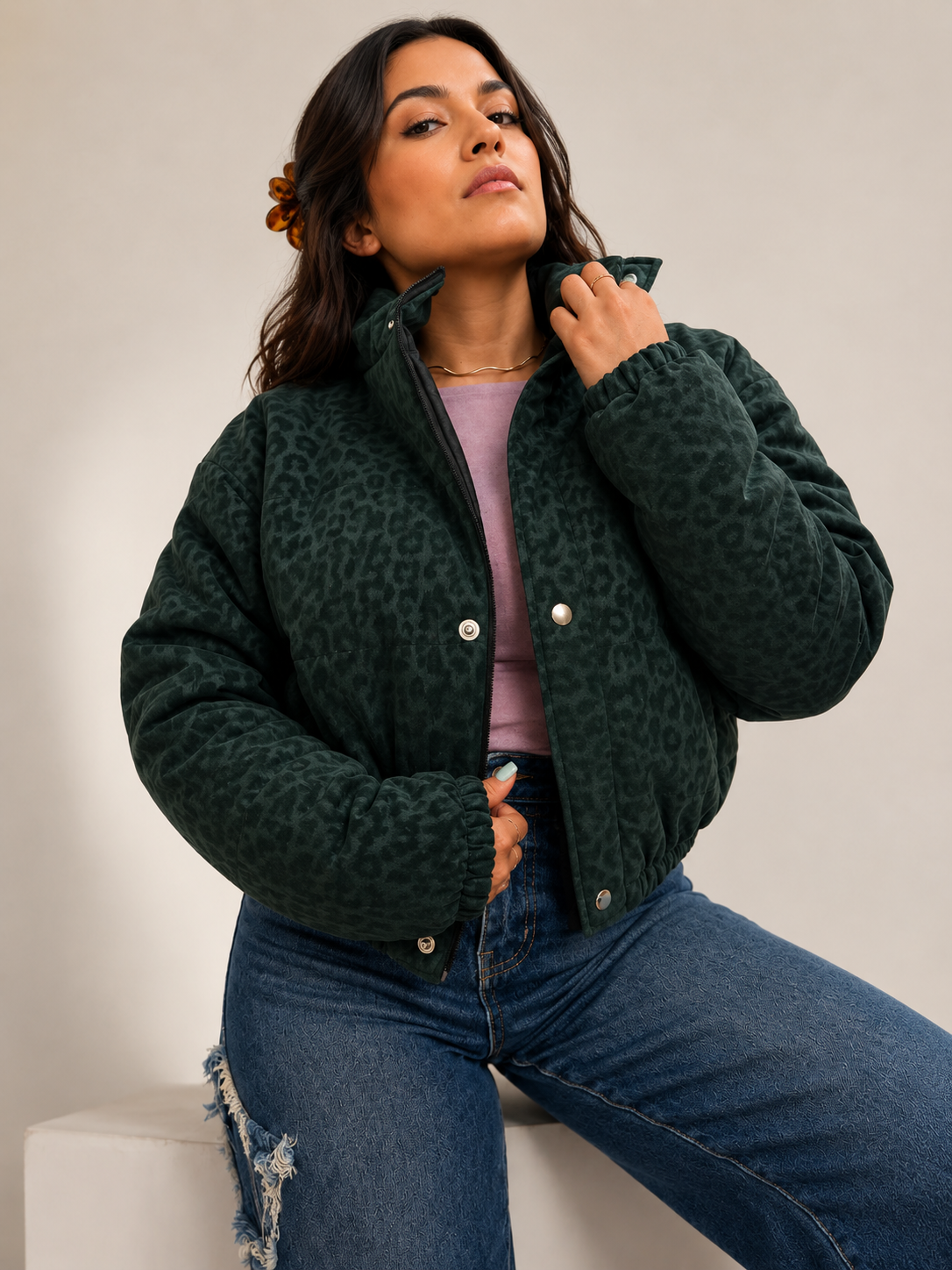 Chaqueta Animal Print