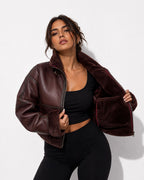 Chaqueta Cuero Paris