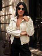 Chaqueta Cuero Pratto