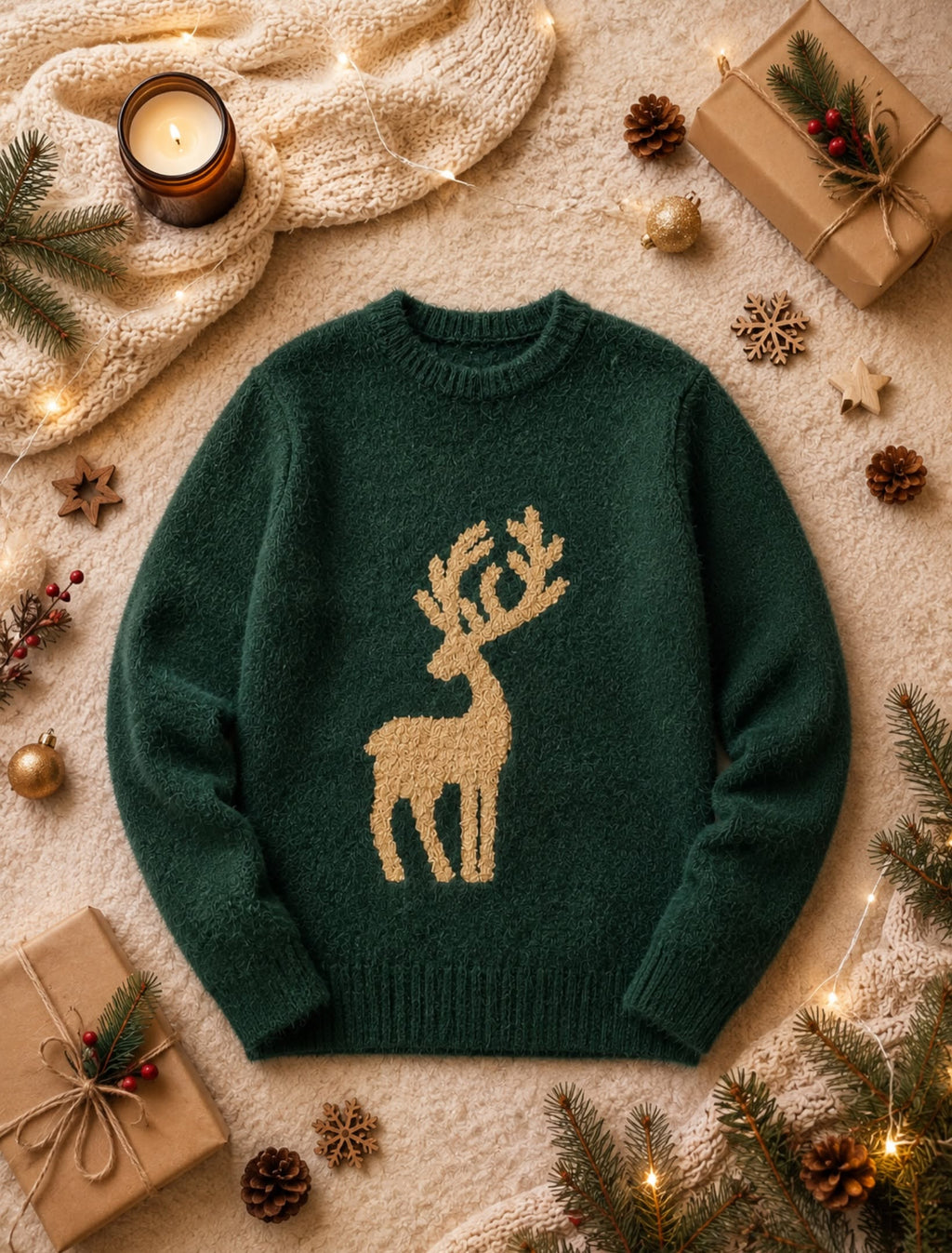 Buzo Afelpado Navideño