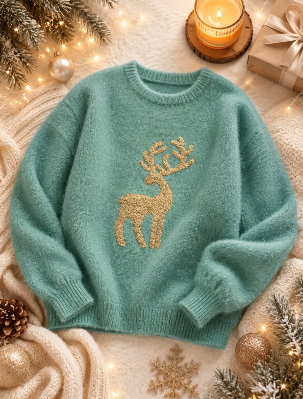 Buzo Afelpado Navideño