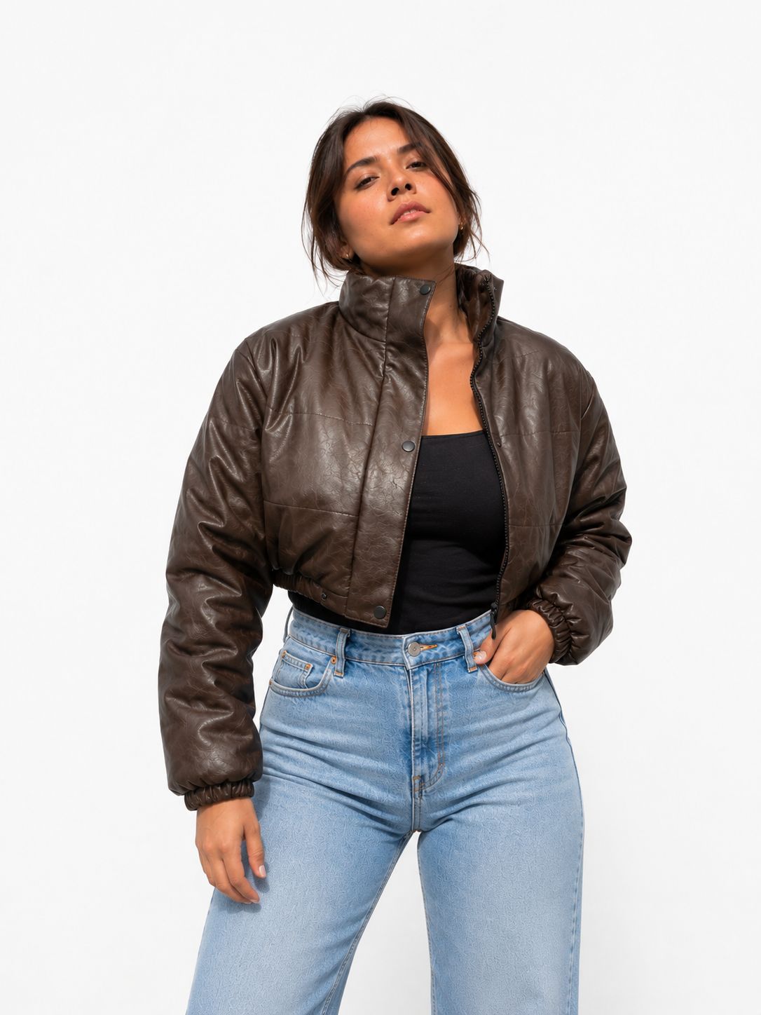 Chaqueta Cuero Nuve