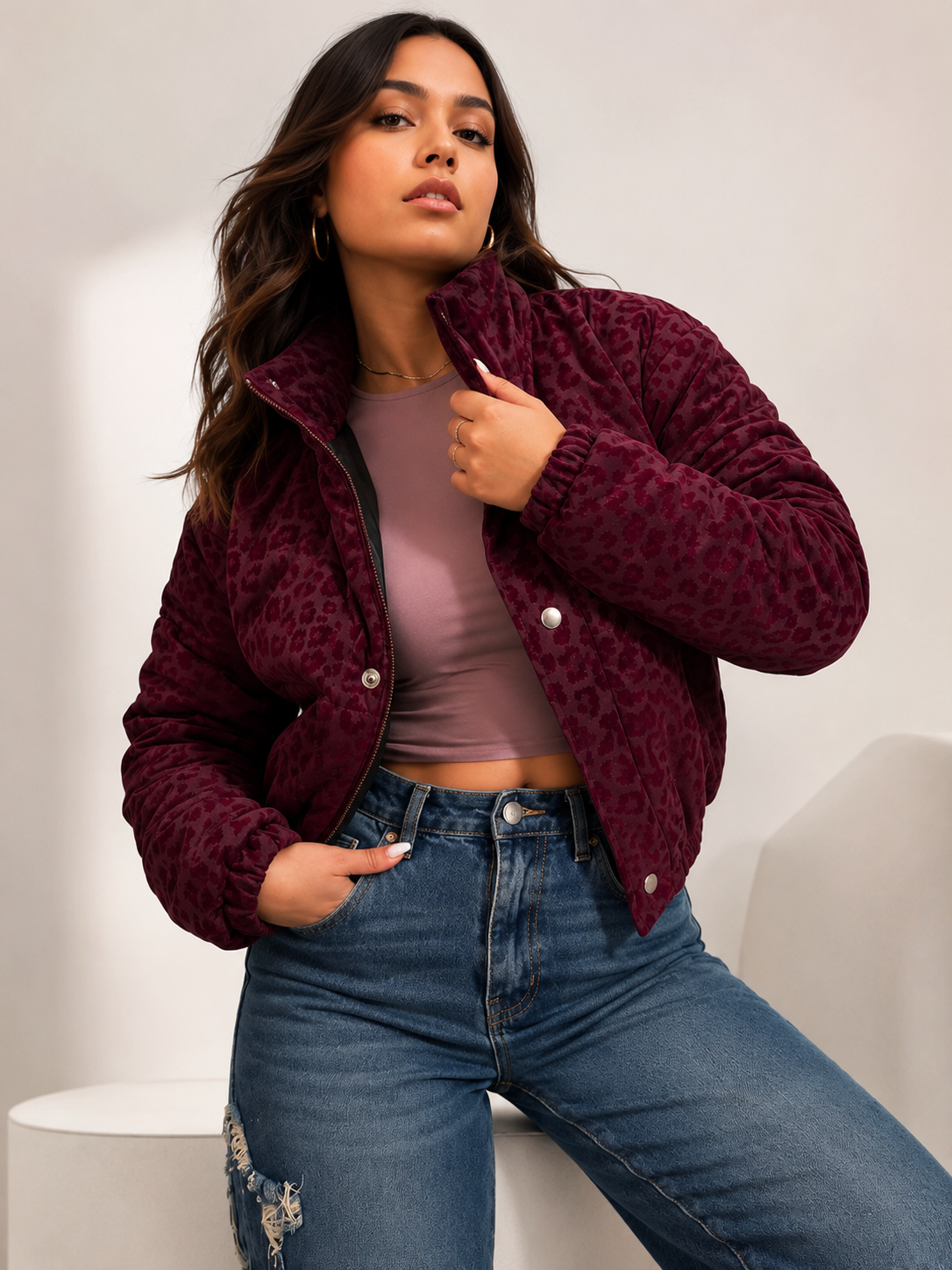 Chaqueta Animal Print
