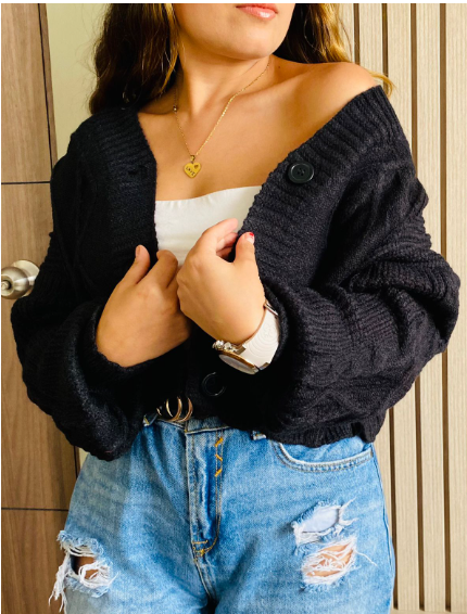 Cardigan Tejido Chanell