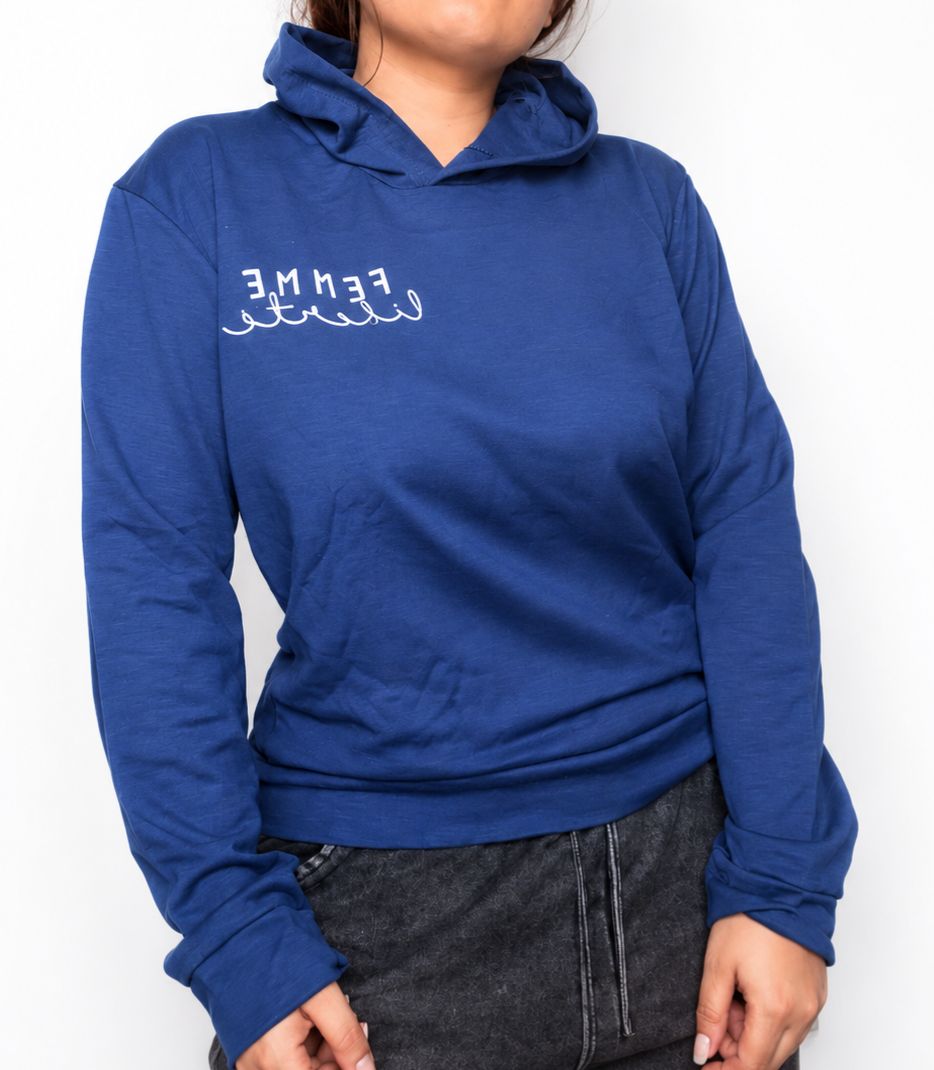 Buzo Azul Femme
