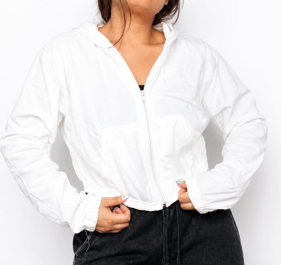 Chaqueta Terciopelo Blanca XS