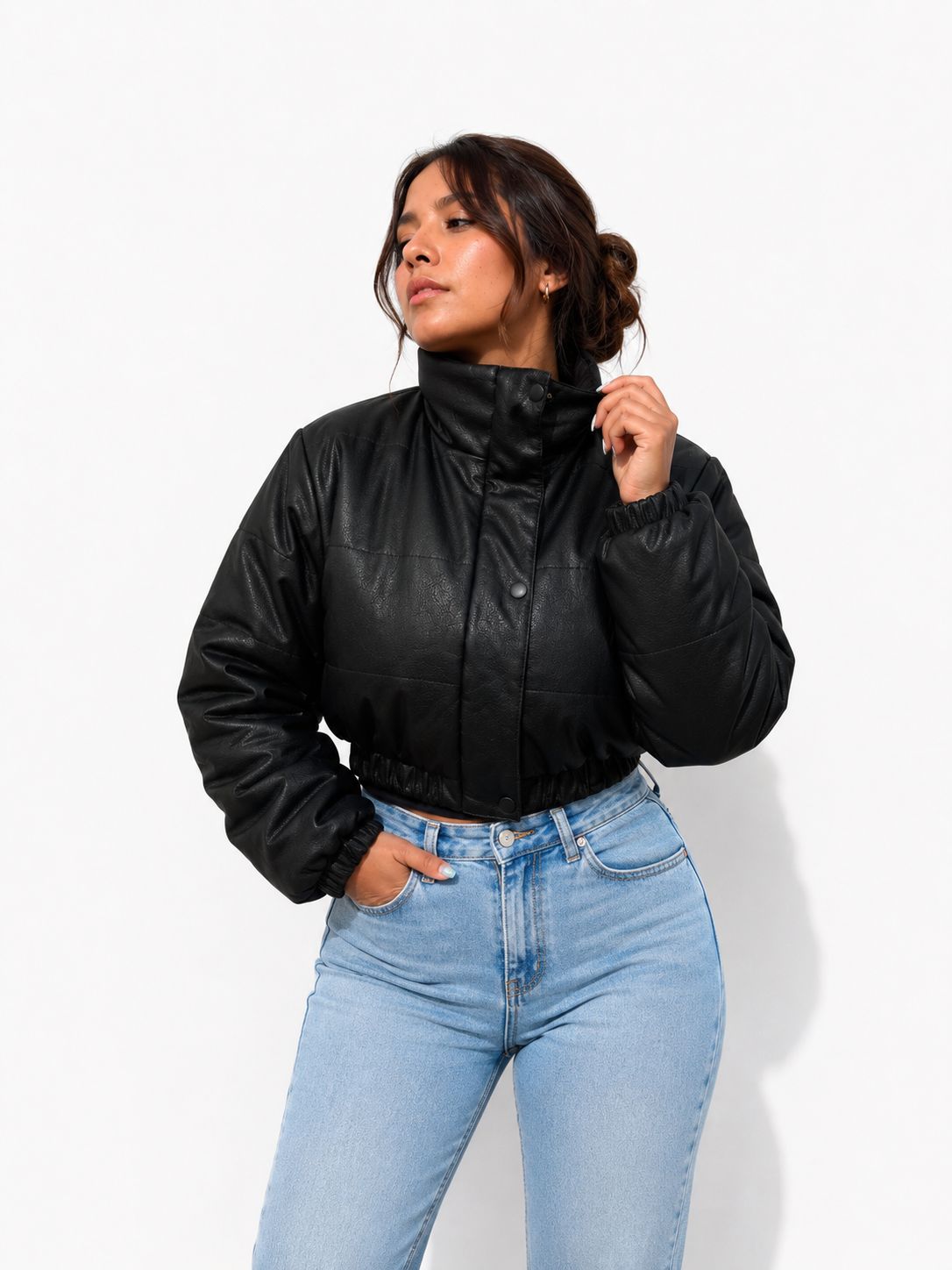 Chaqueta Cuero Nuve