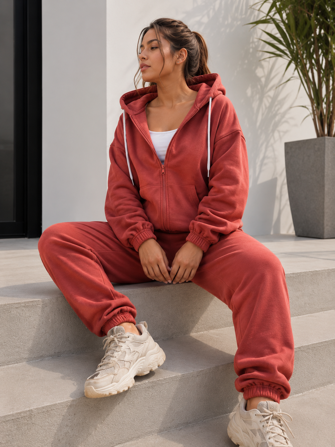 Sudadera 3 Piezas Algodon