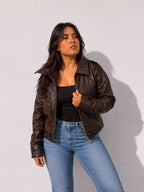 Chaqueta Cuero Pratto
