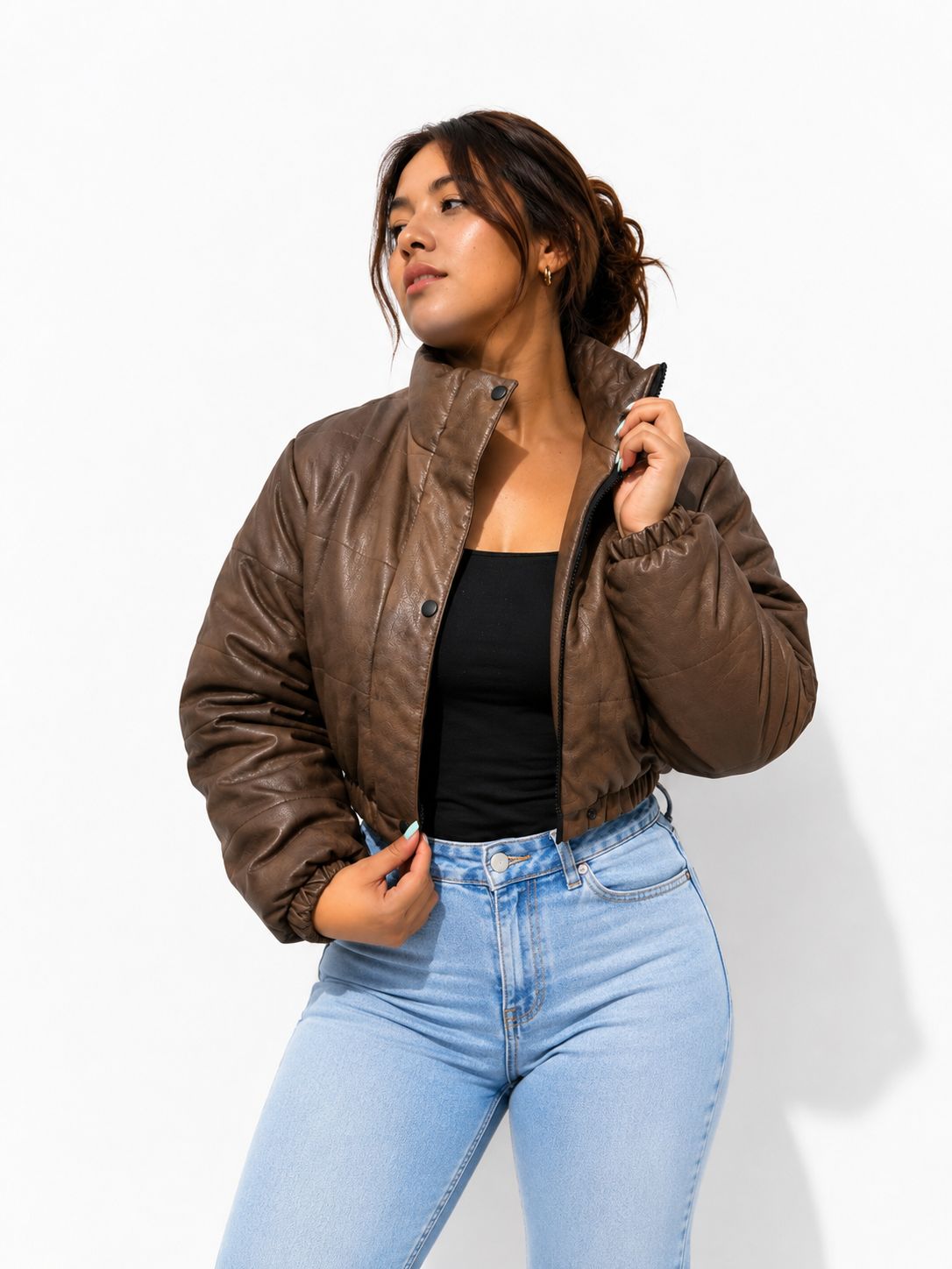 Chaqueta Cuero Nuve