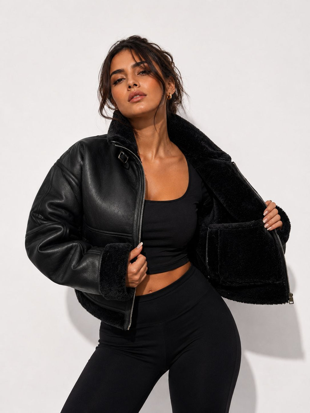 Chaqueta Cuero Paris