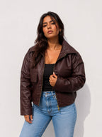 Chaqueta Cuero Pratto